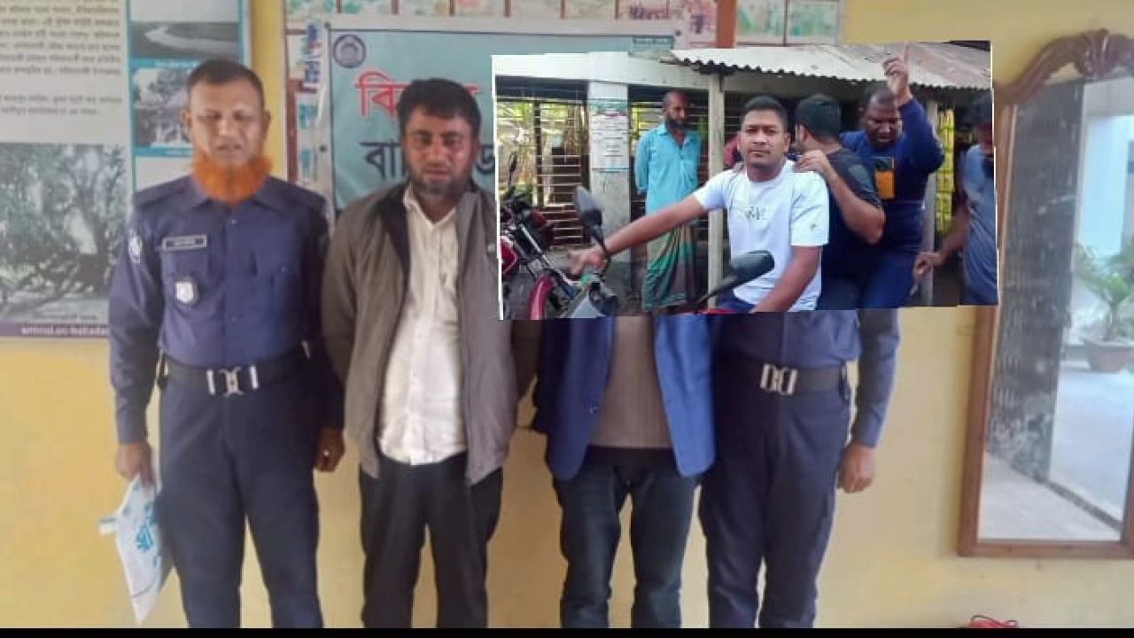 বালিয়াডাঙ্গীতে আওয়ামীলীগের ৩ নেতা গ্রেফতার