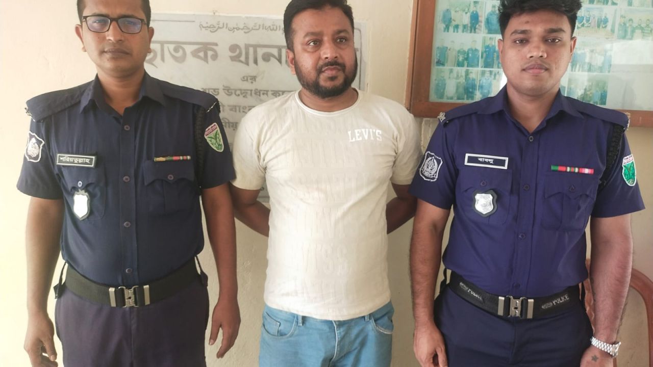 ছাতকে পুলিশের বিশেষ অভিযানে গ্রেফতার ০১