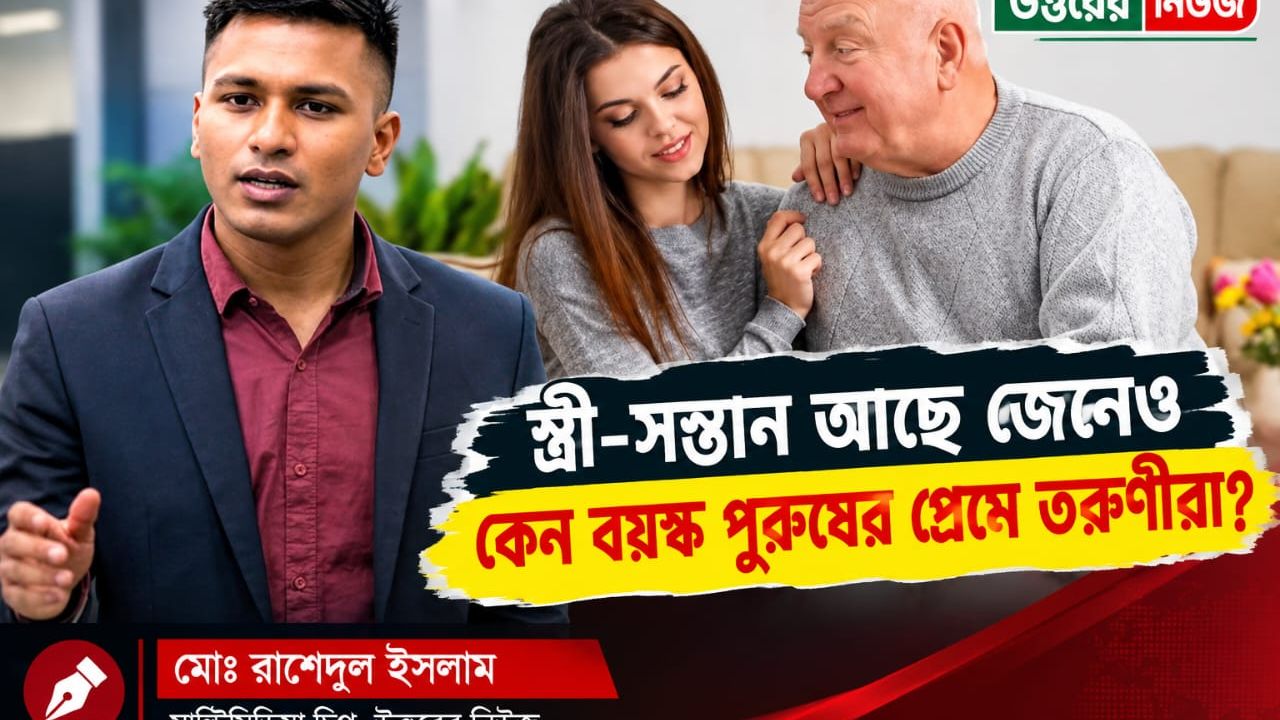 স্ত্রী-সন্তান আছে জেনেও কেন বয়স্ক পুরুষের প্রেমে তরুণীরা?