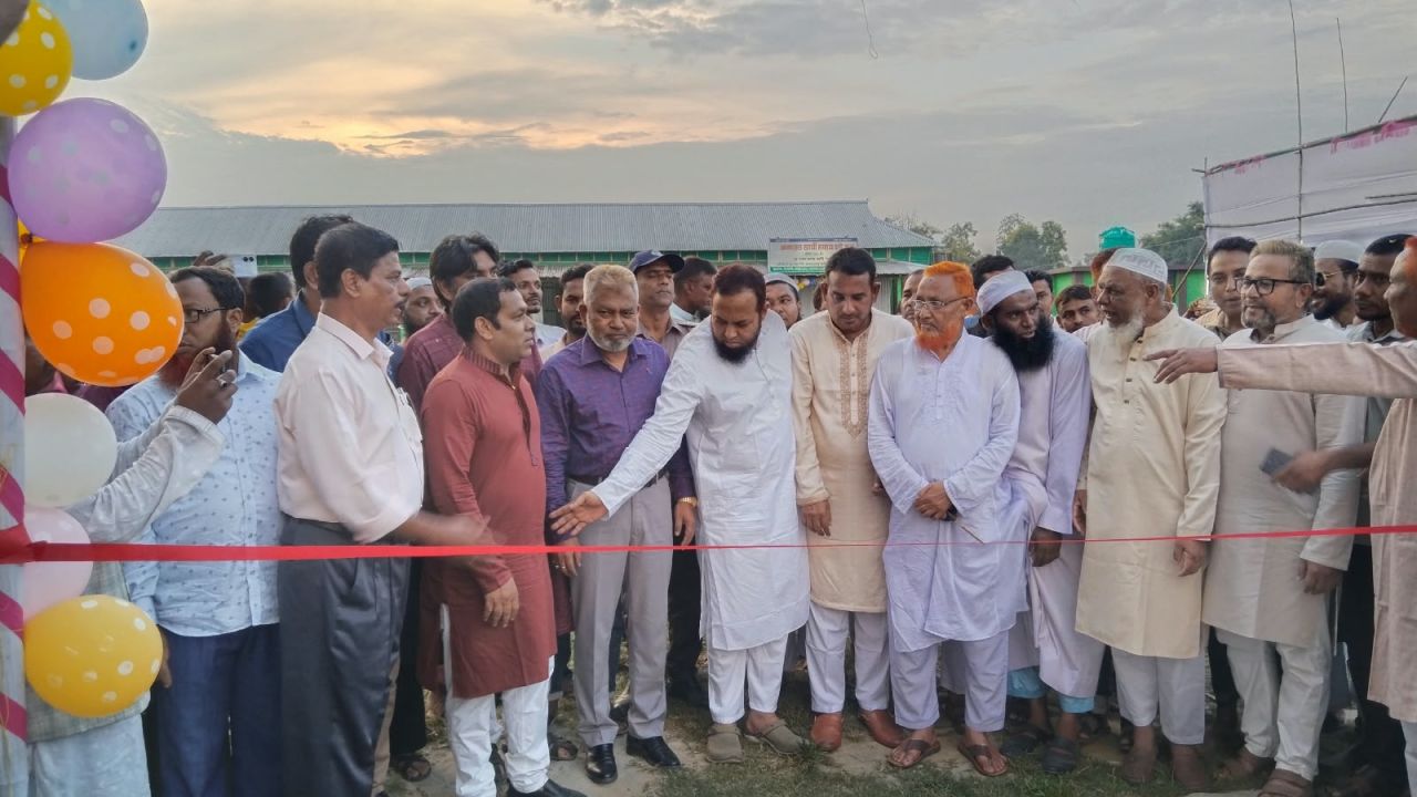 বেলায়েত আলী মডেল হাই স্কুলের নতুন ভবন উদ্বোধন ও শিক্ষার্থী-অভিভাবক সমাবেশ